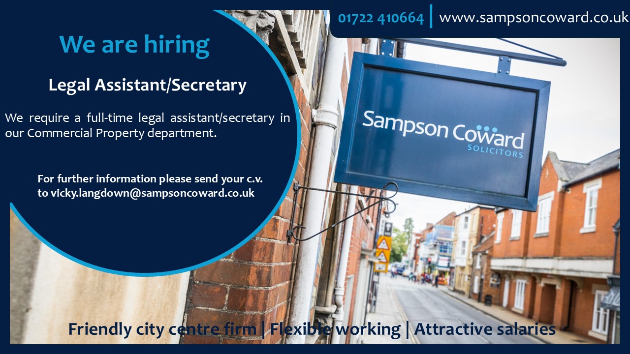 Sampson Coward Job Description